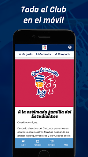 Android application Estudiantes Lugo screenshort