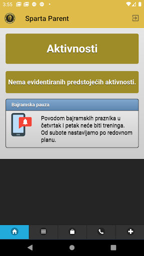Sparta Parent Screen 3