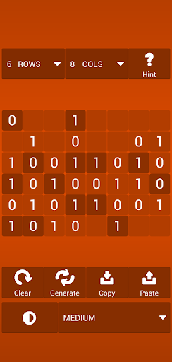 Binary Sudoku Generator Screen 2