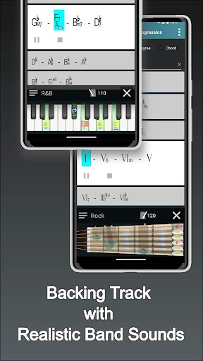 Chord Session - Guitar, Piano Screen 2