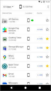 Storage Manager: app space Unknown
