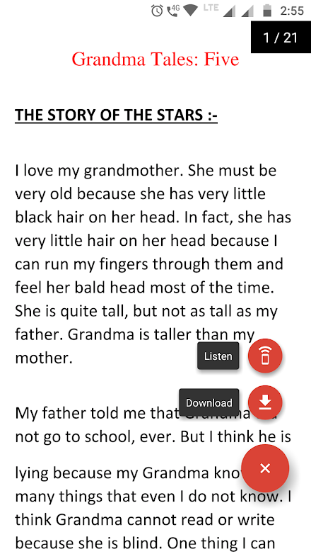Feed Stories- Read Books Screen 3