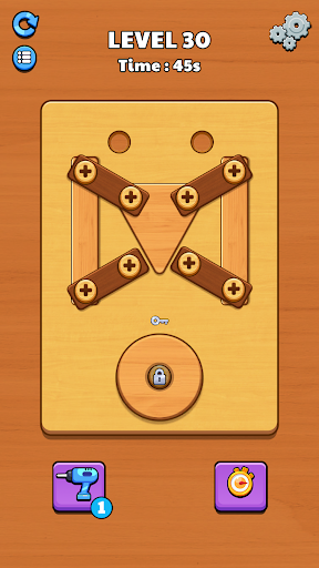 Android application Nut Master: Screw the Bolts screenshort