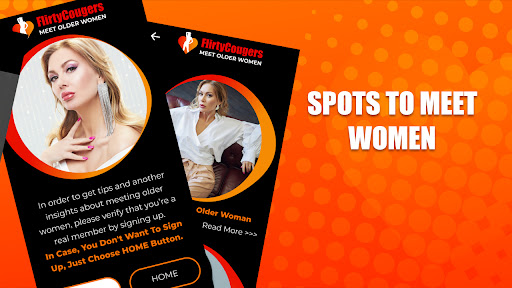 FlirtyCougers-Meet Older Women screenshot