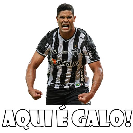 Sticker Engraçados Atlético-MG logo