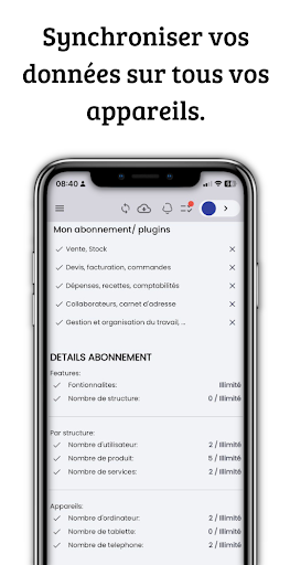 MyStore - Gestion Commerciale Screen 3
