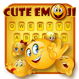 Cute Emoji Smiley keyboard Theme icon