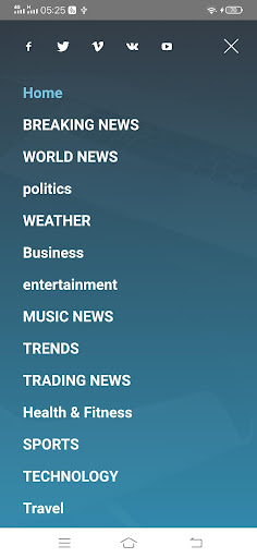 Urban News Network® Screen 2