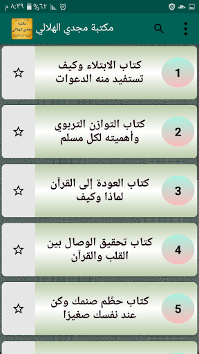 مكتبة الدكتور مجدي الهلالي | 1 Screen 2
