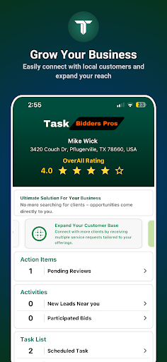 Taskbidders for Professionals