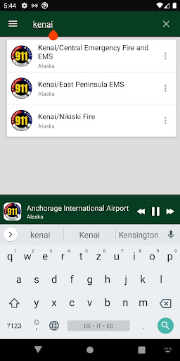 Alaska Scanner Radio ?? USA