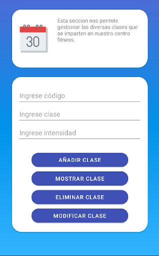 Biofit App Screen 2
