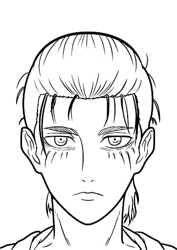 How to Draw Eren Jaeger