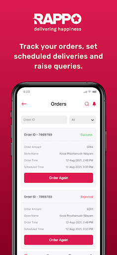 Rappo - Stores near me, Online Screen 3