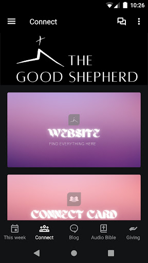 The Good Shepherd Church Screen 2