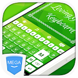 Love Green Mega Keyboard Theme icon