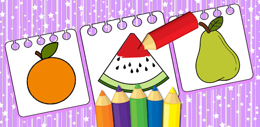 Fruits Coloring Book