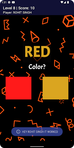 Android application Confusion screenshort
