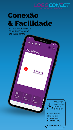Android application Lobo Conect screenshort