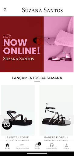 Android application Suzana Santos screenshort