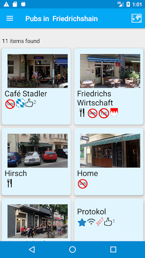 Screenshot of Beer Guide Berlin