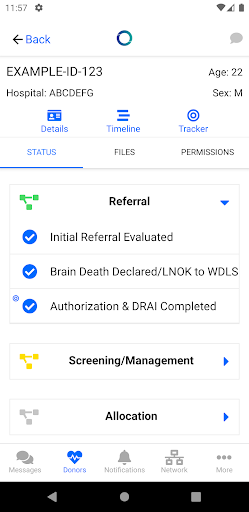 Android application OmniLife screenshort