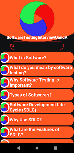 Android application Software Testing Interview QA screenshort