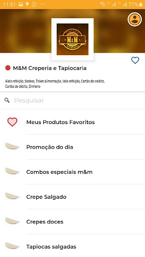 M&M Creperia Screen 2