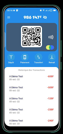 Android application IBIPAY PRO screenshort