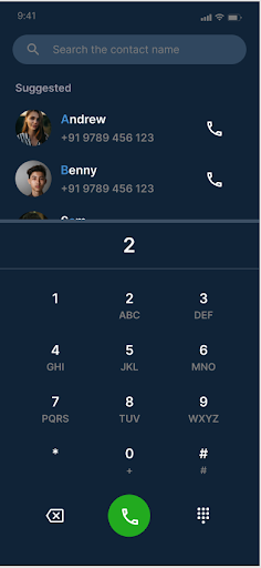 TIP Dialer Screen 3