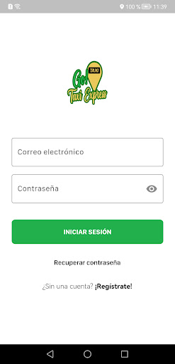 Android application GO! TAXI EXPRESS - Cliente screenshort