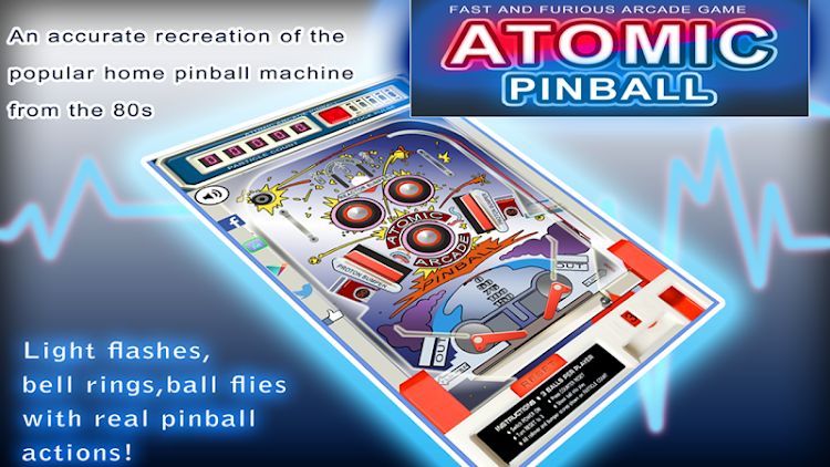 Atomic Arcade Pinball Machine - 7333 - (Android)