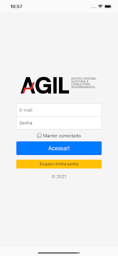 Android application Ágil Conecta screenshort