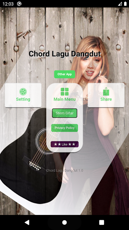 Chord Kunci Gitar Lagu Dangdut - 11.0 - (Android)