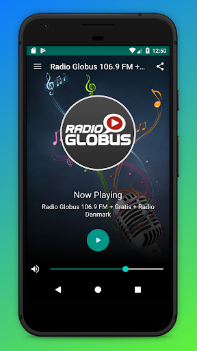 Android application Radio Globus 106.9 FM App DK screenshort