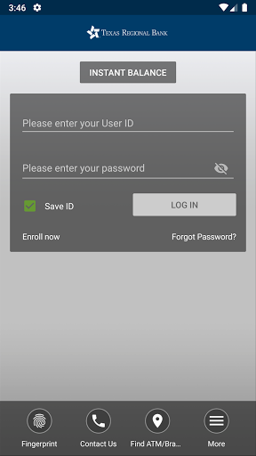 Texas Regional Bank Mobile Ban Screen 2