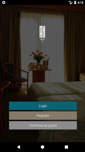 Android application Astor Hotel screenshort