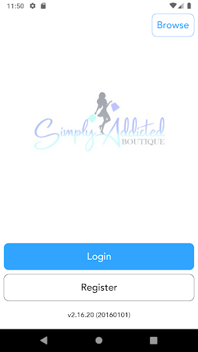 Android application Simply Addicted Boutique screenshort
