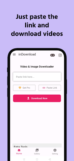 Android application Video Downloader - Story Saver screenshort