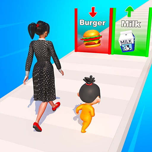 Mom Running Games - Mom Games logo