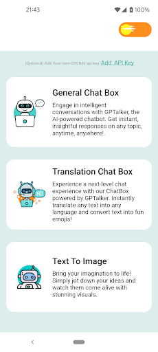 Android application Chatify screenshort