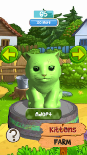 Colored Kittens, virtual pet