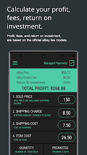 eProfit – eBay Profit & Fee Calculator 2