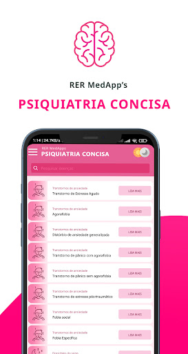 Visualização do aplicativo
