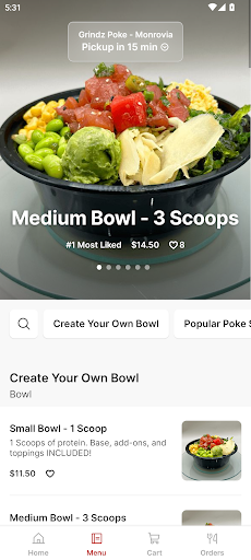 Grindz Aloha Infused Poke Screen 2