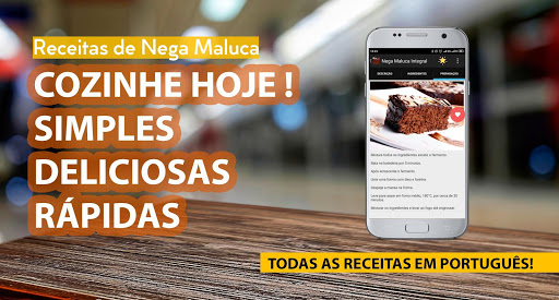 Android application Receitas de Nega Maluca screenshort