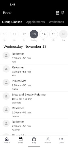 The Perth Pilates Studio Screenshot 2 - AppWisp.com