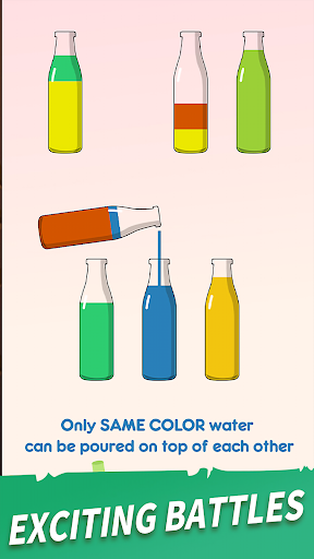 Android application Water Sort Puzzle Game 3D screenshort