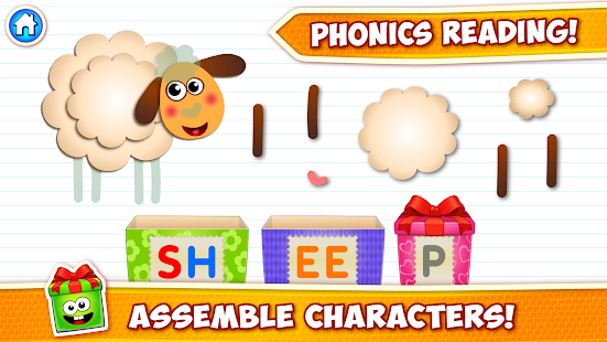 Скачать игру Baby ABC in box Kids alphabet games for toddlers для Android бесплатно