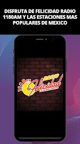 Captura de Pantalla 2 Radio Felicidad 1180 AM Mexico android